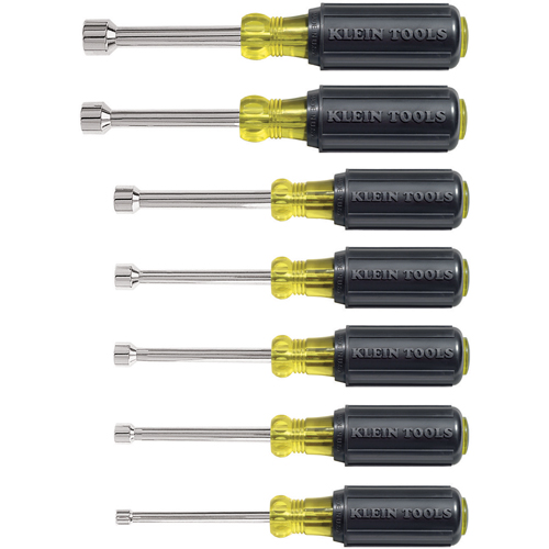Cushion-Grip Nut Driver Set with 3" Shafts, 7, Non Magnetic, Imperial Brunswick Fyr & Safety