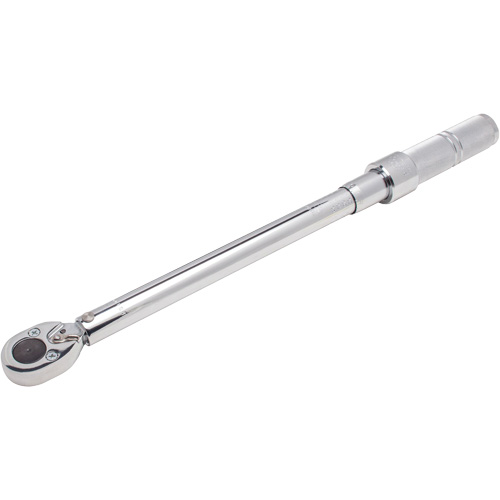 Micrometer Torque Wrench, 3/8" Square Drive, 20-100 ft-lbs. Brunswick Fyr & Safety