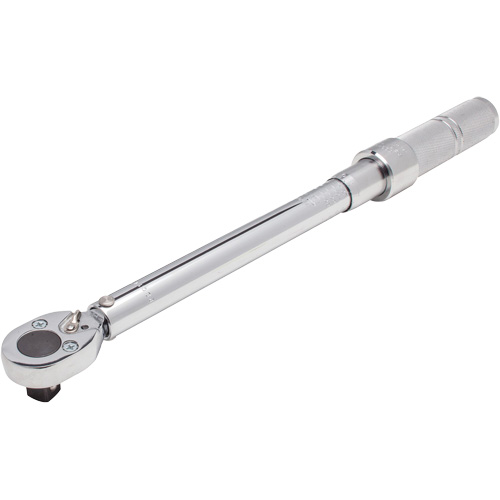 Micrometer Torque Wrench, 1/2" Square Drive, 10-80 ft-lbs. Brunswick Fyr & Safety