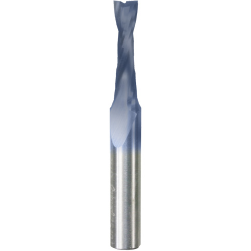 Up Spiral Router Bit, 1/4" Dia., 1" Carbide Height, 2-1/2" L, 1/4" Shank Brunswick Fyr & Safety