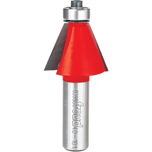 Router Bit - Chamfer Bit, 1-1/4" Dia., 1/2" Shank Brunswick Fyr & Safety