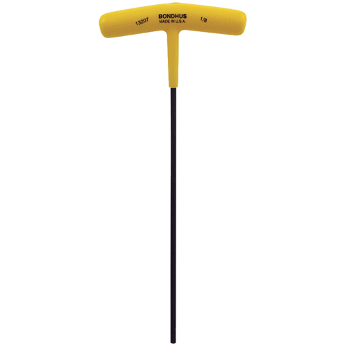 Individual Hex Keys - SAE, Ball End, 1/4" x 10.8" L, T Handle Brunswick Fyr & Safety