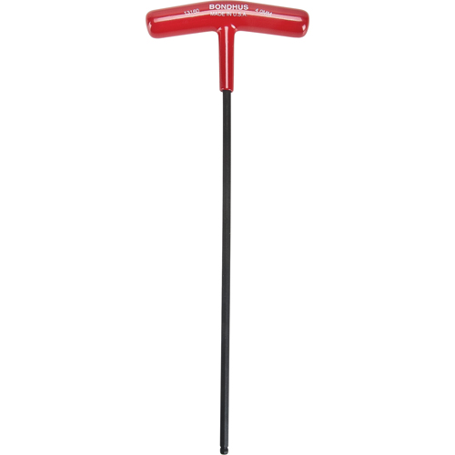Individual Hex Keys - Metric, Ball End, 4 mm x 8.7" L, T Handle Brunswick Fyr & Safety