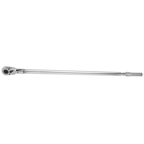 Heavy-Duty Micro-Adjustable Torque Wrench, Click, 3/4" Square Drive, 100 - 600 ft-lbs. Brunswick Fyr & Safety