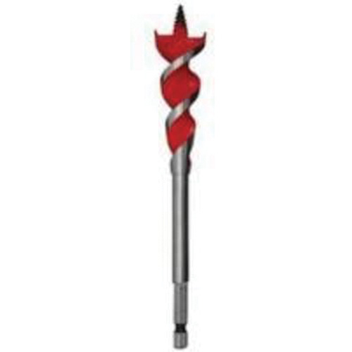 Speed Feed Wood Bit, 1/2", 6-1/2" Length, 1/4" Hex Shank Brunswick Fyr & Safety