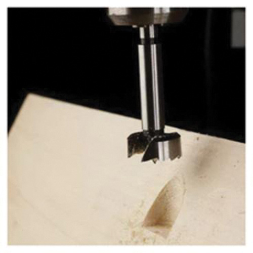 Forstner Wood Bit, 3/4", 3/8" Shank, 3-1/2" Length Brunswick Fyr & Safety