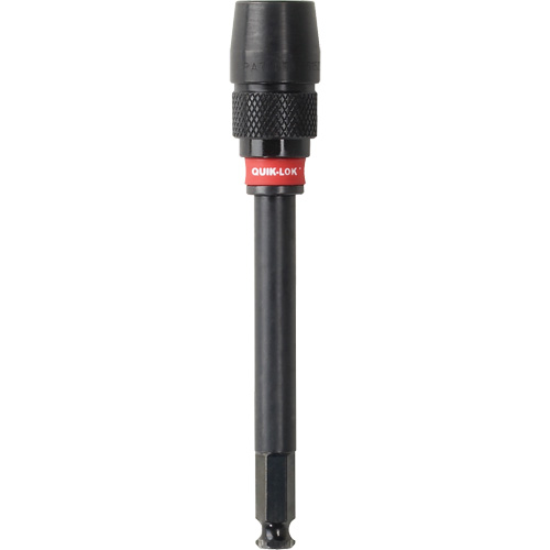 Quik-Lok Impact Drill Bit Extension, 7/16" Max. Diameter, 5-1/2" Length, 7/16" Shank Brunswick Fyr & Safety