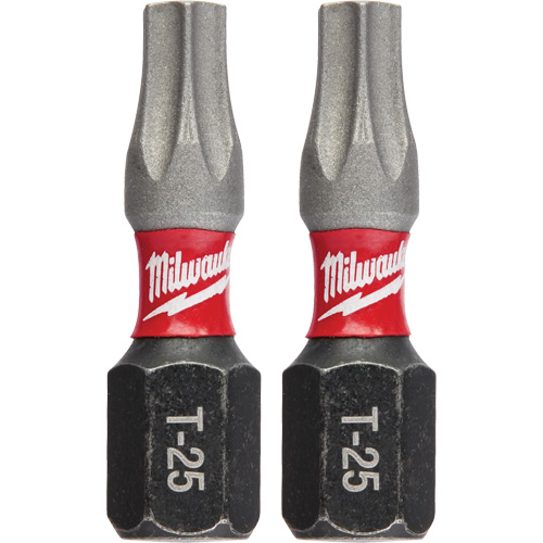 Shockwave Impact Insert Bits, Torx, T-25, 1/4" Drive Brunswick Fyr & Safety