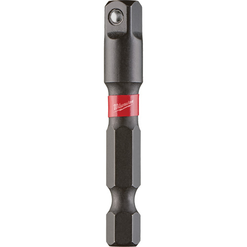 Shockwave Impact Driver Socket Adapter, 1/4" Drive Size, 1/4" Male Size, Ball, 1-7/8" L Brunswick Fyr & Safety