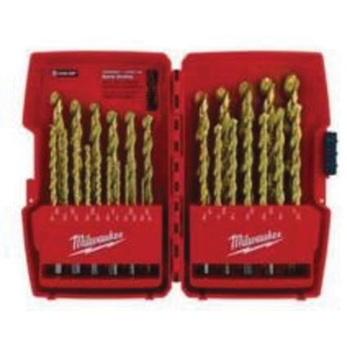 Thunderbolt&reg; Drill Bit Set, 29 Pieces, High Speed Steel Brunswick Fyr & Safety