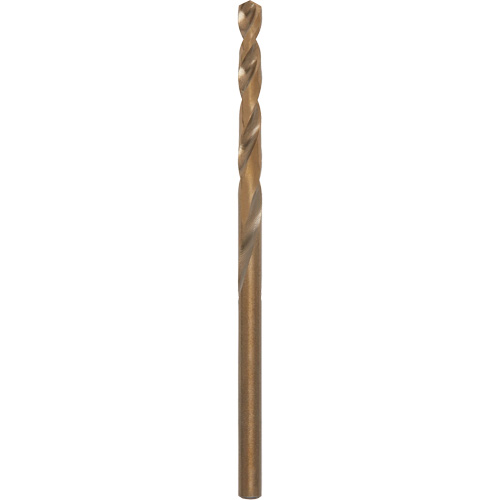 Red Helix Jobber Drill Bit, High Speed Steel, 9/64", 2-15/16" L, 1-3/4" Flute, 135° Point Angle Brunswick Fyr & Safety