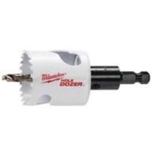 Hole Dozer Hole Saw with Arbor, 1-3/4", 1-5/8" Depth of Cut, Bi-Metal Brunswick Fyr & Safety