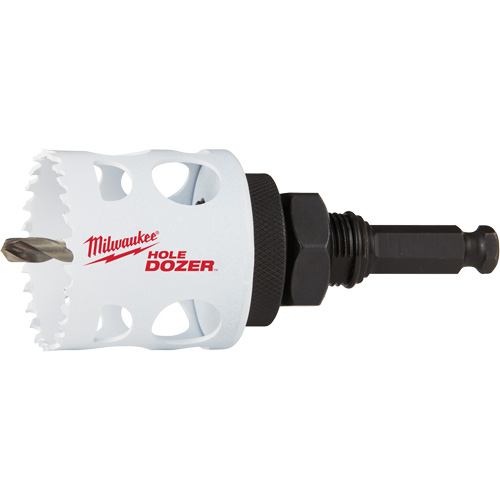Hole Dozer Hole Saw with Arbor, 2", 1-5/8" Depth of Cut, Bi-Metal Brunswick Fyr & Safety