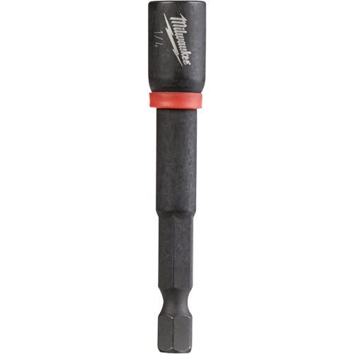 Tourne-&eacute;crou Shockwave Impact Duty, Embout 1/4", Prise 1/4", 2-9/16" lo, Magn&eacute;tique Brunswick Fyr & Safety