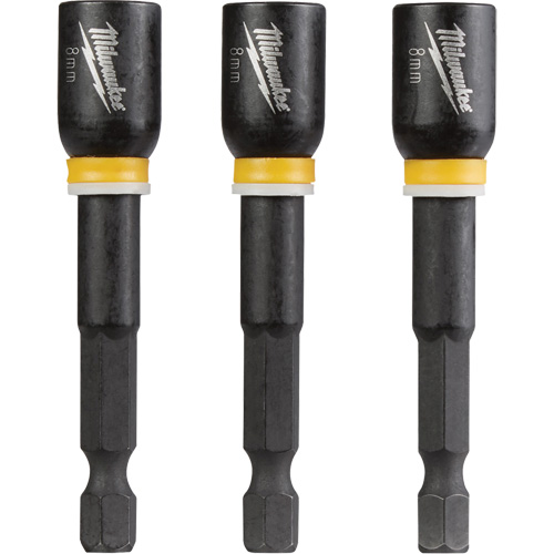 Tourne-&eacute;crou Shockwave Impact Duty, Embout 1/4", Prise 5/16", 2-9/16" lo, Magn&eacute;tique Brunswick Fyr & Safety