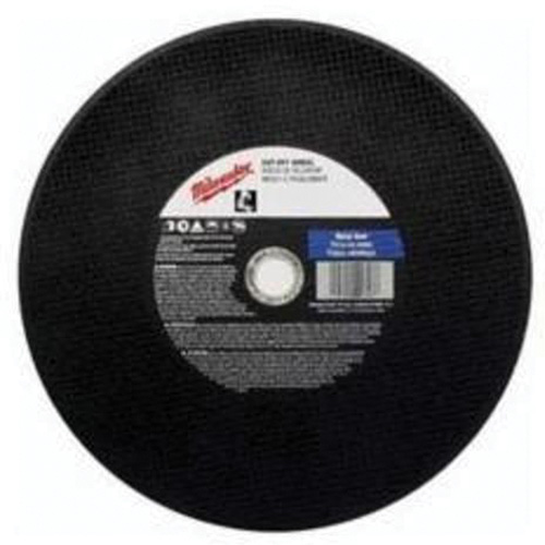 General Purpose Cut-Off Wheels, 14" x 3/32", 1" Arbor, Type 1, Aluminum Oxide, 4365 RPM Brunswick Fyr & Safety