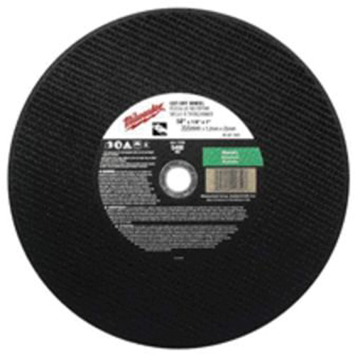 Meule &agrave; tronçonner de premi&egrave;re qualit&eacute;, 14" x 1/8", Arbre de 20 mm, Type 1, Carbure de silicium, 5400 Tr/min Brunswick Fyr & Safety