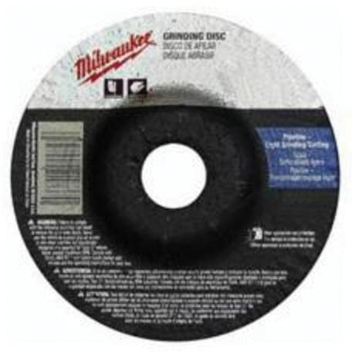 Grinding Wheel, 4-1/2" x 1/4", 7/8" Arbor, Aluminum Oxide, Type 27 Brunswick Fyr & Safety
