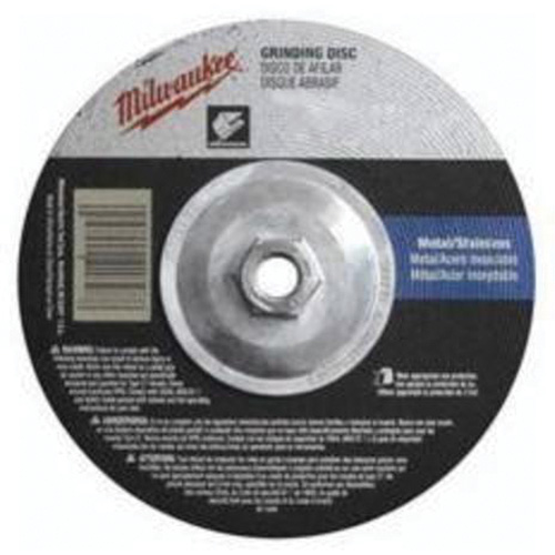 Grinding Wheel, 7" x 1/4", 5/8"-11 Arbor, Aluminum Oxide, Type 27 Brunswick Fyr & Safety