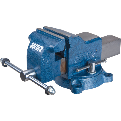 Heavy-Duty Bench Vise, 4" Jaw Width Brunswick Fyr & Safety