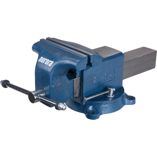 Heavy-Duty Bench Vise, 8" Jaw Width Brunswick Fyr & Safety