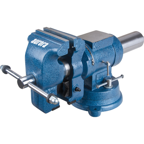Multi-Purpose Bench Vise, 5" Jaw Width, 3-1/10" Throat Depth Brunswick Fyr & Safety