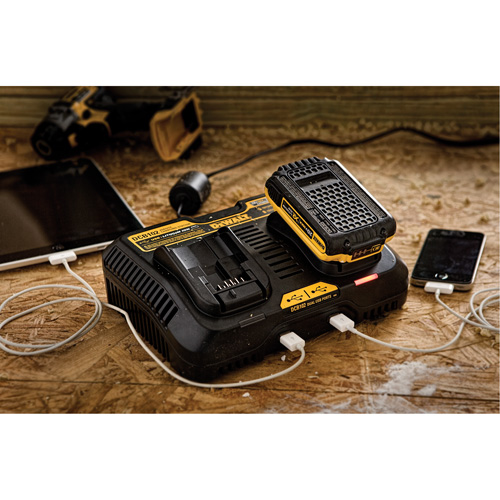 Max Jobsite Charging Station, 12 V/20 V, Lithium-Ion Brunswick Fyr & Safety