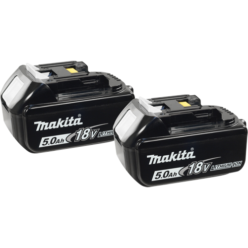 Blocs-piles, Lithium-ion, 18 V, 5,0 A Brunswick Fyr & Safety