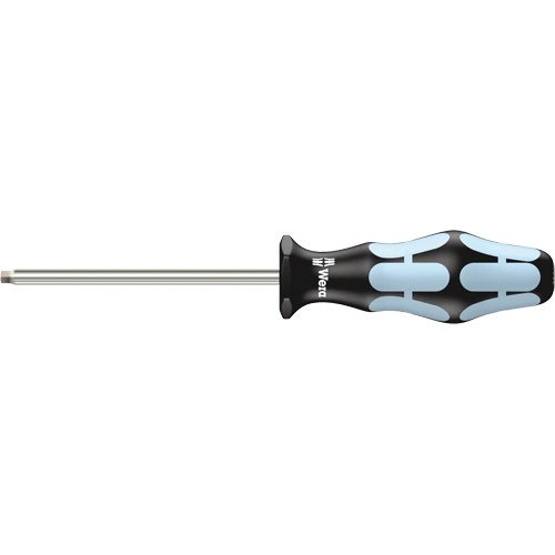 3368 Square Point Screwdriver , #2 Tip, Round, 8-1/16" L, Plastic Handle Brunswick Fyr & Safety
