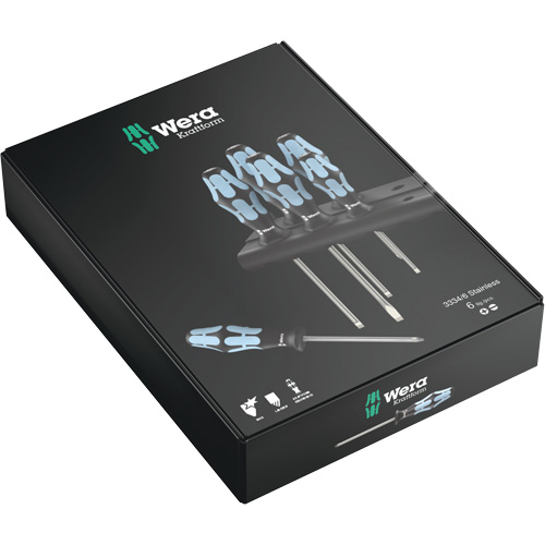 3334/6 Screwdriver Set , 6 Pcs. Brunswick Fyr & Safety