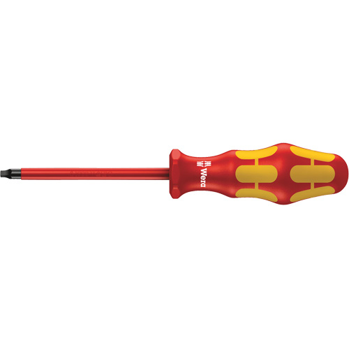 Tournevis carr&eacute; isol&eacute; 160 iS VDE, Tige de #2, Ronde, 12" lo, Prise en Plastique Brunswick Fyr & Safety