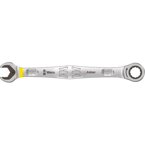 Cl&eacute; combin&eacute;e Joker 10 mm, 12 pans, 10 mm, Fini Chrome Brunswick Fyr & Safety