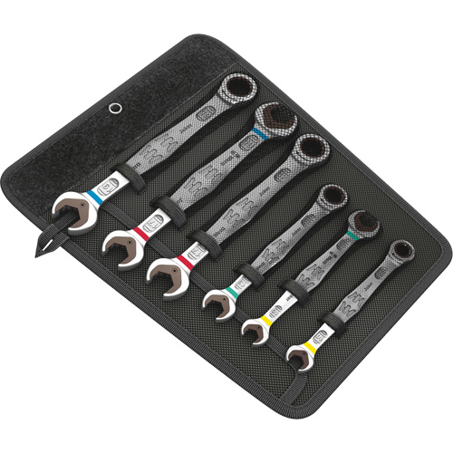 Joker Wrench Set, Combination, 6 Pieces, Metric Brunswick Fyr & Safety