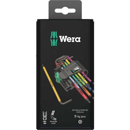 Jeu de cl&eacute;s en L, 9 mcx, Torx Brunswick Fyr & Safety