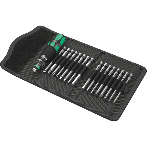 Jeu de tournevis Multi 60 Kraftform Kompakt et m&egrave;ches 17 mcx, 6-3/32" lo, Prise Plastique Brunswick Fyr & Safety