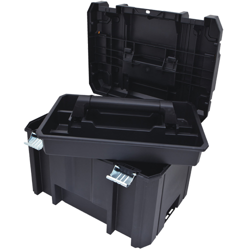 Coffre &agrave; outils profond TSTAK, 17-1/4" x 13" x 11-7/8", Noir Brunswick Fyr & Safety