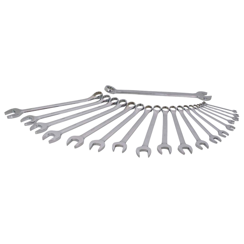 Wrench Set, Combination, 19 Pieces, Metric Brunswick Fyr & Safety