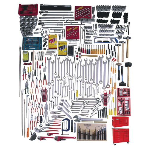 Master Set With Tool Boxes, 835 Pieces Brunswick Fyr & Safety