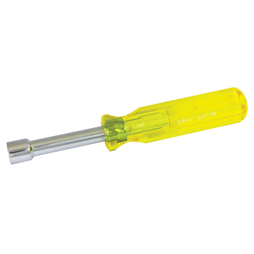 Nut Driver, 11 mm Drive, 6-3/4" L, Non Magnetic Brunswick Fyr & Safety
