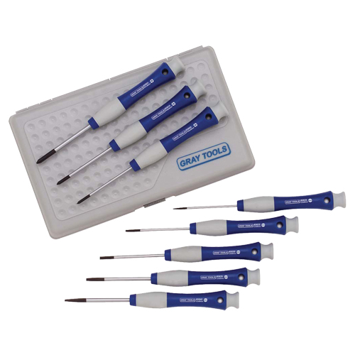 Jeu de tournevis de pr&eacute;cision, 8 mcx Brunswick Fyr & Safety