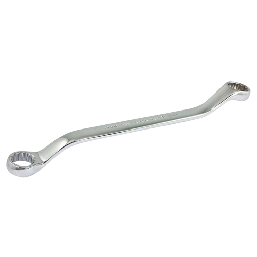 Cl&eacute; polygonale, 12 pans, 17 mm x 19 mm, d&eacute;cal&eacute;es de 15°, Fini Chrome Brunswick Fyr & Safety