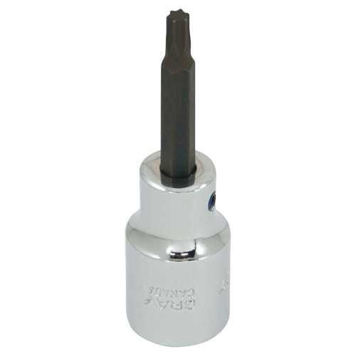 Socket, Torx&reg;, T-27 x 3" L, 1/2" Square Drive Drive Brunswick Fyr & Safety