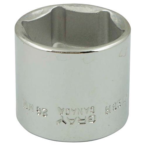 Socket, 15 mm, 3/8" Drive, 6 Points Brunswick Fyr & Safety
