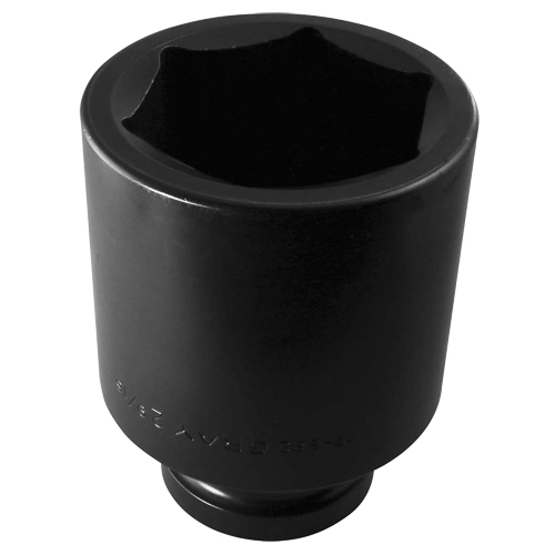Socket, Impact, 2-9/16", 1" Drive, 6 Points Brunswick Fyr & Safety