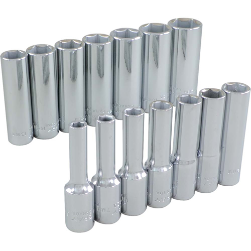 Jeu de douilles, 14 Mcx, Prise de 3/8", Profond Brunswick Fyr & Safety