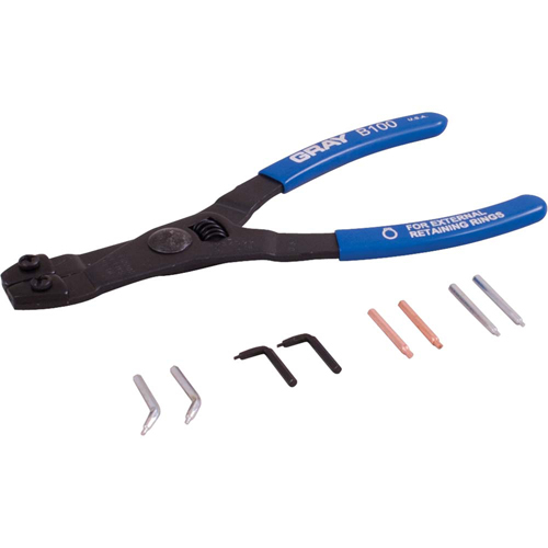 Snap Ring Plier, 9 Pieces Brunswick Fyr & Safety