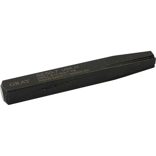 Straight Type Screw Extractor, 7, For Screw Size 7/8", Carbide Brunswick Fyr & Safety