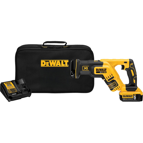 Max XR&reg; Compact Brushless Reciprocating Saw Kit, 20 V, Lithium-Ion Battery, 0-2900 SPM Brunswick Fyr & Safety