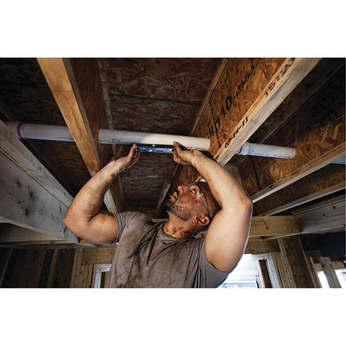 250 Series Heavy-Duty Torpedo Level, 9" L, Aluminum, 4 Vials, Magnetic Brunswick Fyr & Safety