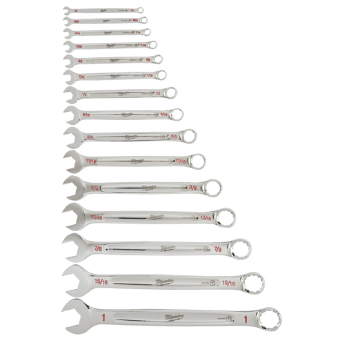 Wrench Set, Combination, 15 Pieces, Imperial Brunswick Fyr & Safety